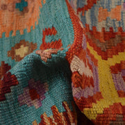 Handmade Afghan Vegetable Kilim 3' 0" x 4' 8" - No. AL86021