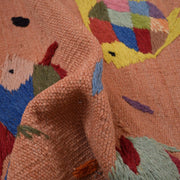 Hand Made Embroidery Kilim 2' 8" x 12' 10" - No. AL14276