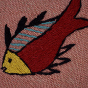 Hand Made Embroidery Kilim 6' 2" x 7' 11" - No. AL97424