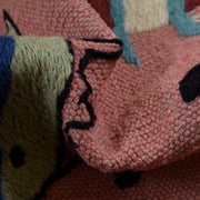 Hand Made Embroidery Kilim 6' 2" x 7' 11" - No. AL97424