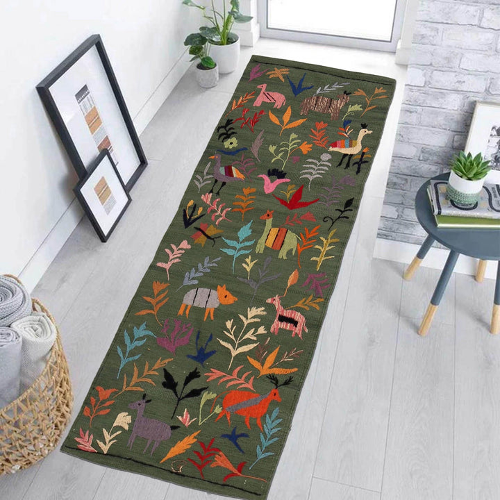 Hand Made Embroidery Kilim 2' 0"x 5' 10" - No. AL51799