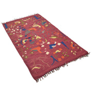 Pakistani Embroidery Kilim 3' 0" x 5' 3" - No. AL61629