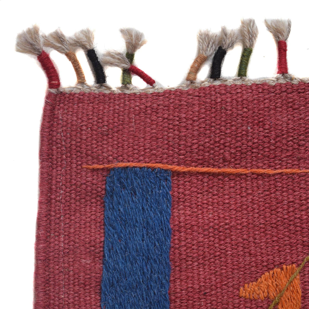 Pakistani Embroidery Kilim 3' 0" x 5' 3" - No. AL61629