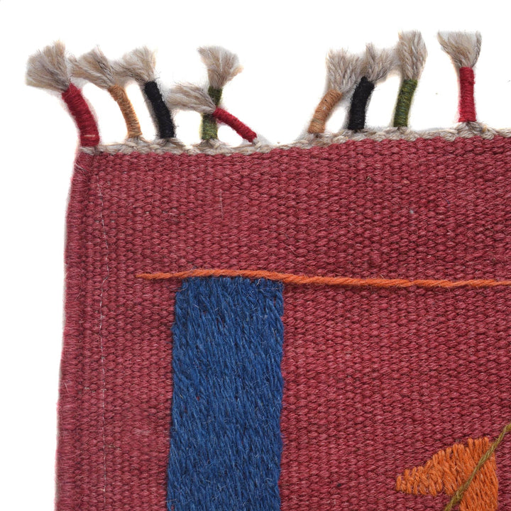 Pakistani Embroidery Kilim 3' 0" x 5' 3" - No. AL61629