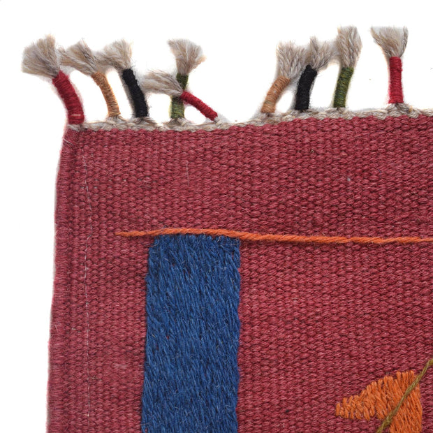 Pakistani Embroidery Kilim 3' 0" x 5' 3" - No. AL61629