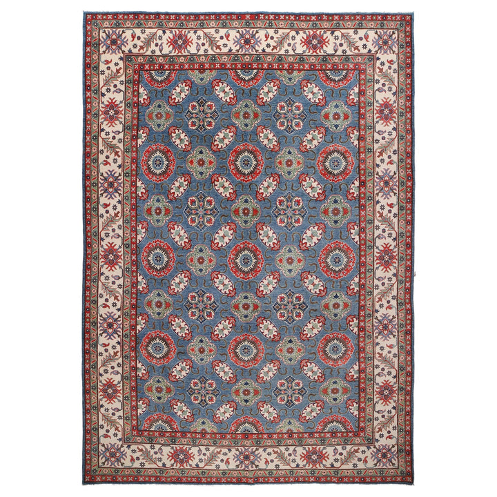 Handmade Kazak Area Rug 9' 8" x 14' 0" - No. AL56411