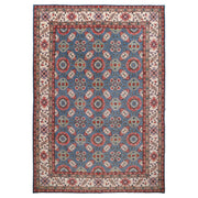 Handmade Kazak Area Rug 9' 8" x 14' 0" - No. AL56411