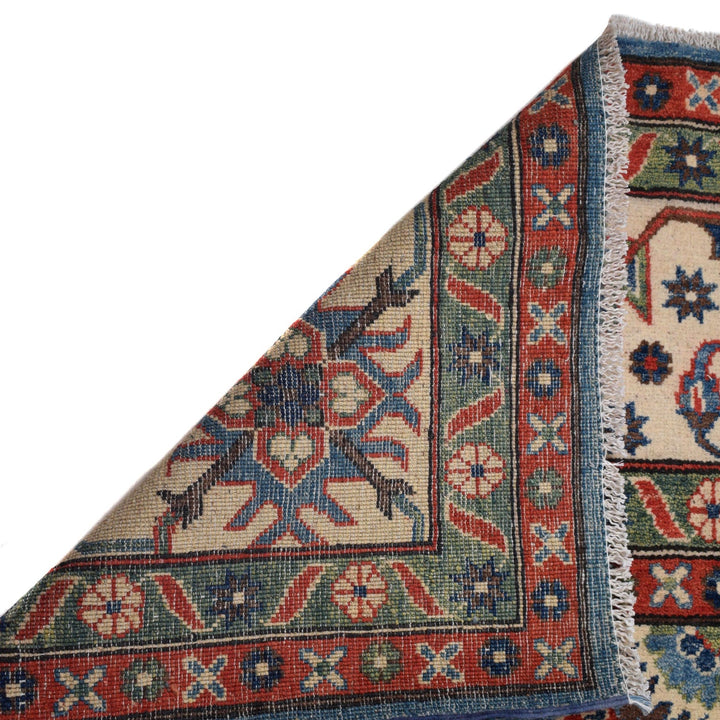 Handmade Kazak Area Rug 9' 8" x 14' 0" - No. AL56411