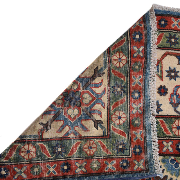 Handmade Kazak Area Rug 9' 8" x 14' 0" - No. AL56411