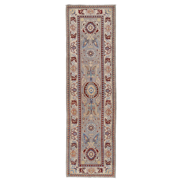 Hand knotted Kazak Runner Carpet 2' 7" x 9' 9" - No. AL99074