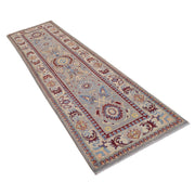 Hand knotted Kazak Runner Carpet 2' 7" x 9' 9" - No. AL99074