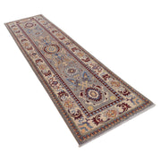 Hand knotted Kazak Runner Carpet 2' 7" x 9' 9" - No. AL99074