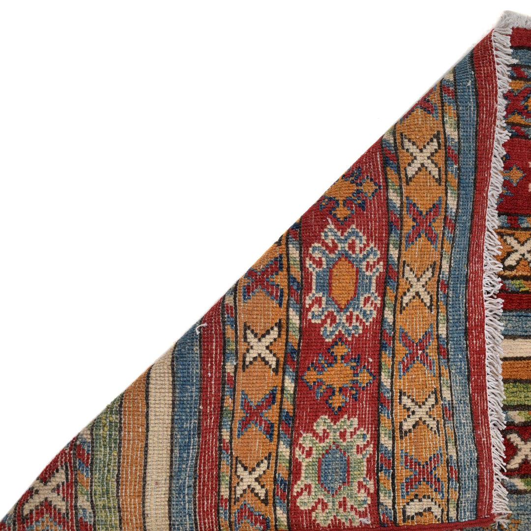 Hand Knotted Khurjeen Oriental Rug 4' 0" x 5' 9" - No. AL50841