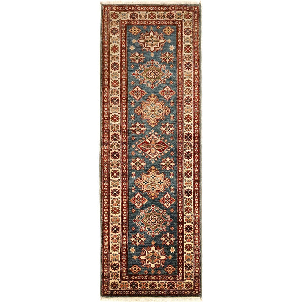 Fine Kazak Oriental Runner Rug 2' 0" x 6' 1" - No. AL17847