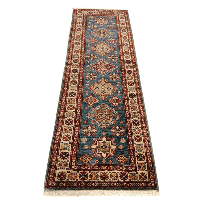 Fine Kazak Oriental Runner Rug 2' 0" x 6' 1" - No. AL17847