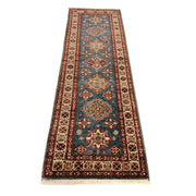 Fine Kazak Oriental Runner Rug 2' 0" x 6' 1" - No. AL17847