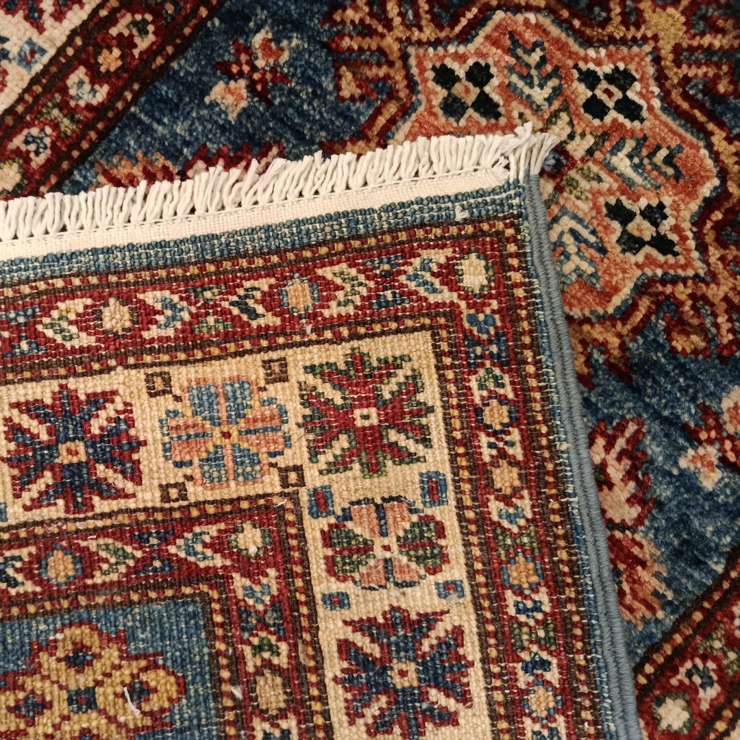Fine Kazak Oriental Runner Rug 2' 0" x 6' 1" - No. AL17847