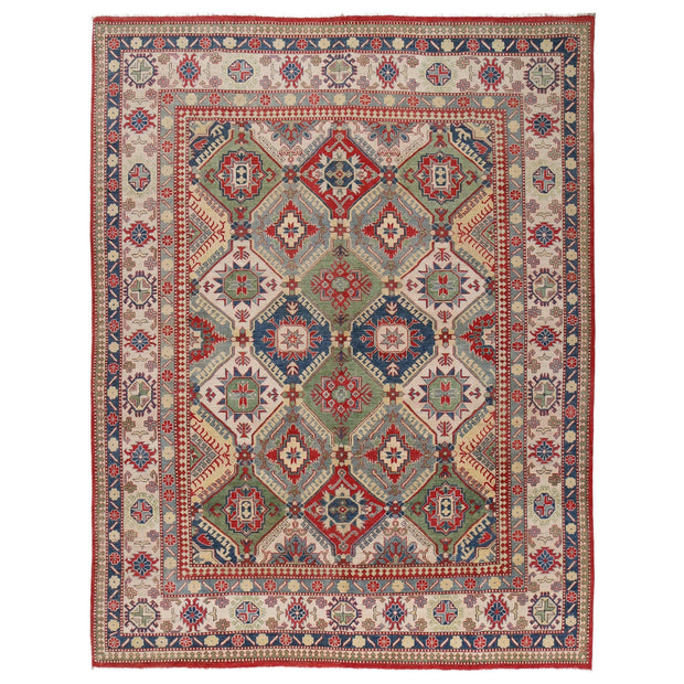 Handmade Kazak Area Rug 9' 0" x 11' 3" - No. AL56525