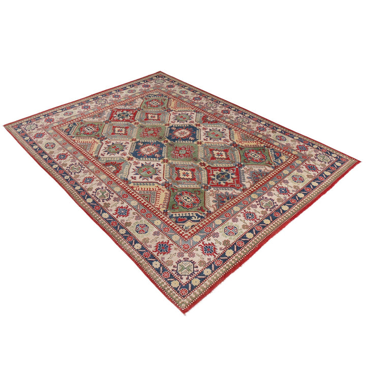 Handmade Kazak Area Rug 9' 0" x 11' 3" - No. AL56525