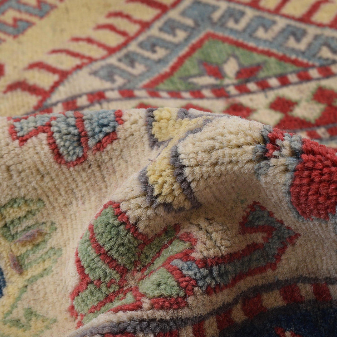 Handmade Kazak Area Rug 9' 0" x 11' 3" - No. AL56525