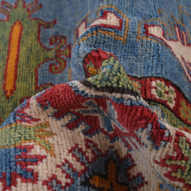 Hand Knotted Kazak Oriental Rug 5' 4" x 7' 10" - No. AL12508