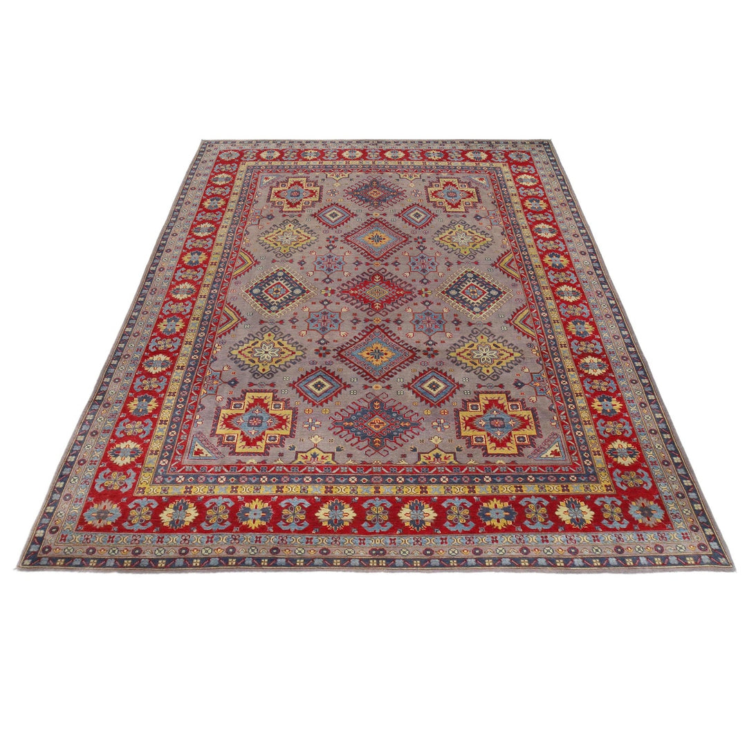 Handmade Kazak Area Rug 9' 0" x 11' 9" - No. AL11342