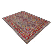 Handmade Kazak Area Rug 9' 0" x 11' 9" - No. AL11342