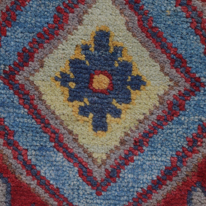 Handmade Kazak Area Rug 9' 0" x 11' 9" - No. AL11342
