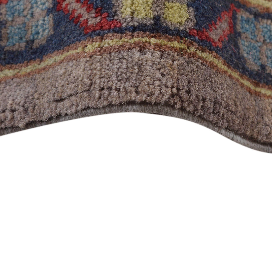 Handmade Kazak Area Rug 9' 0" x 11' 9" - No. AL11342