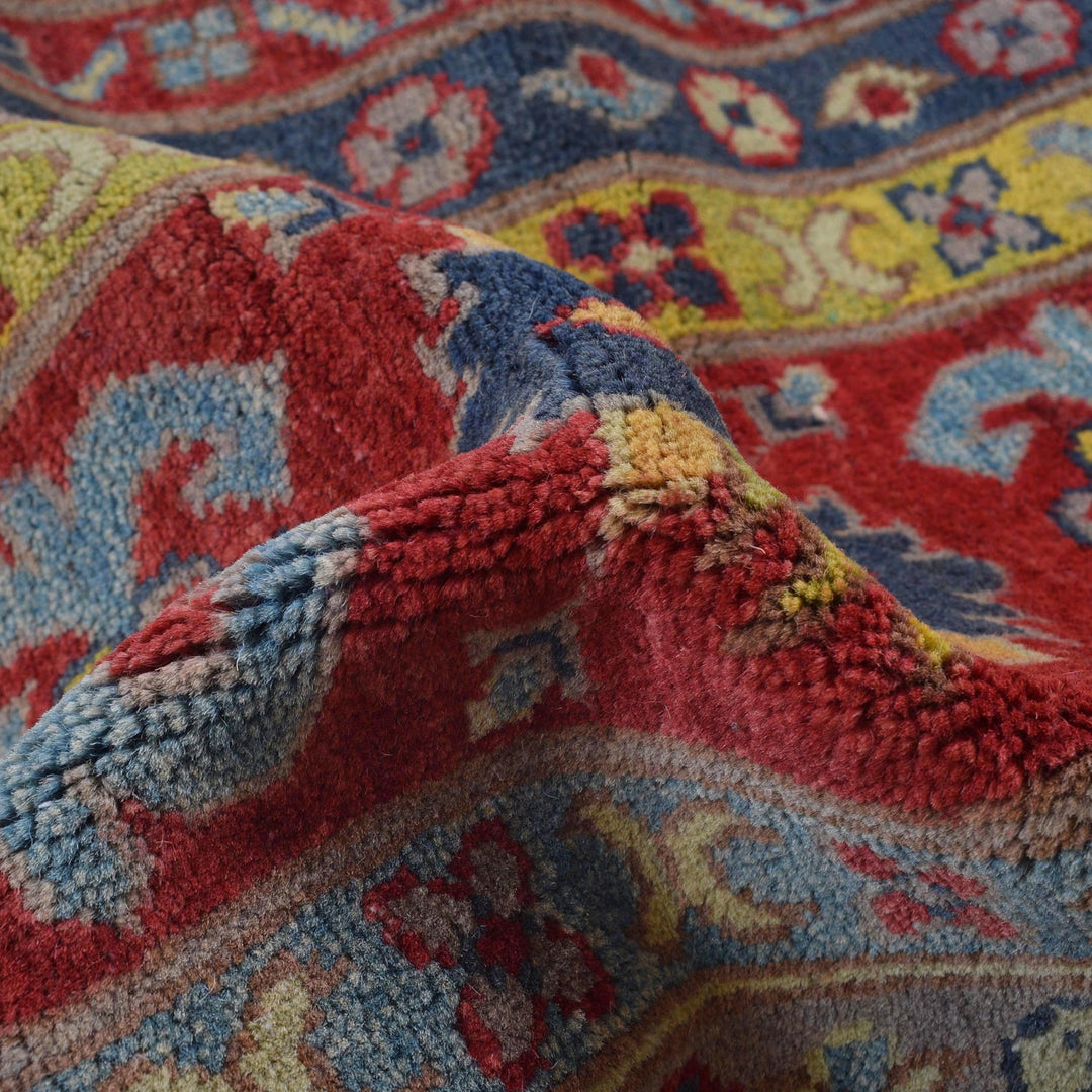 Handmade Kazak Area Rug 9' 0" x 11' 9" - No. AL11342