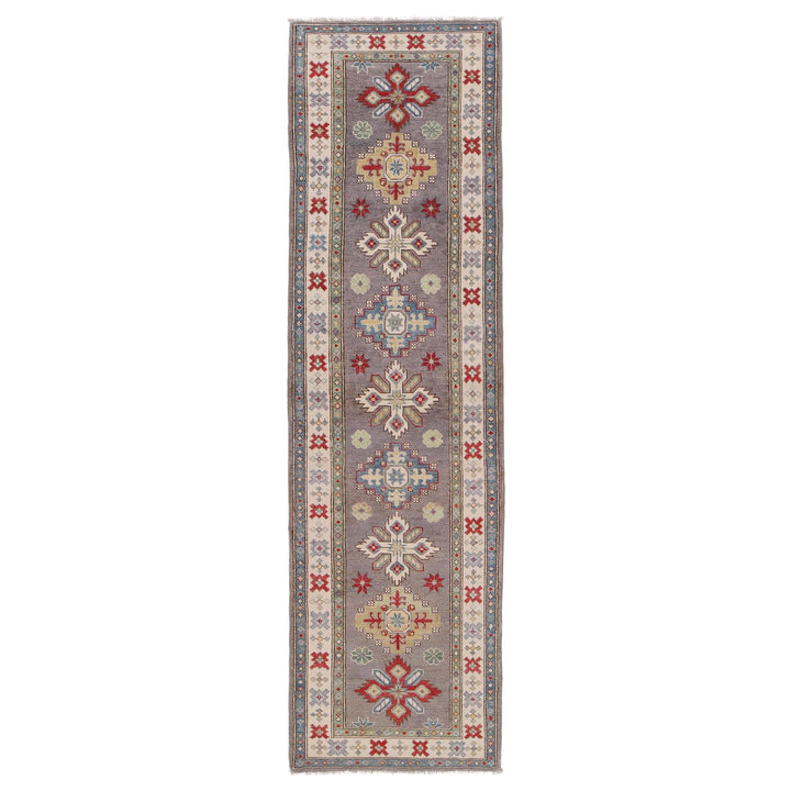 Hand knotted Kazak Runner Carpet 2' 8" x 9' 10" - No. AL48798