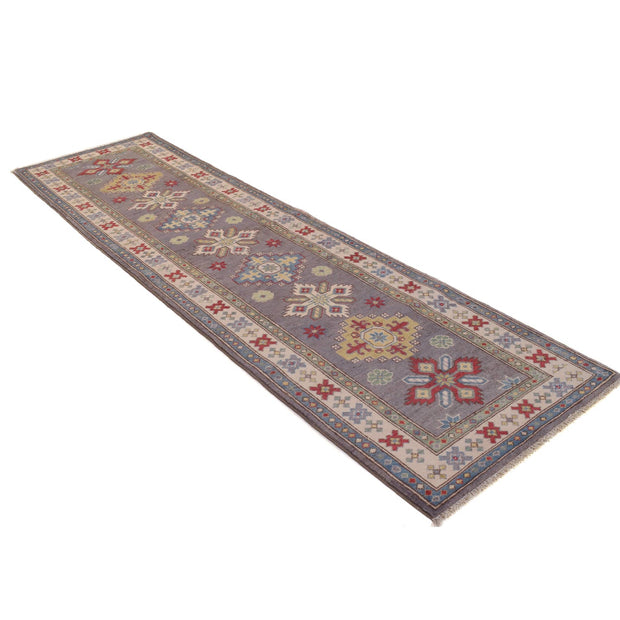 Hand knotted Kazak Runner Carpet 2' 8" x 9' 10" - No. AL48798