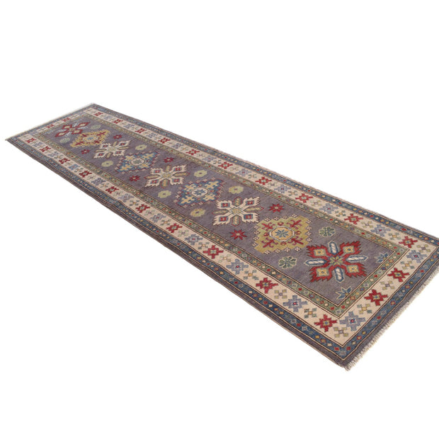 Hand knotted Kazak Runner Carpet 2' 8" x 9' 10" - No. AL48798