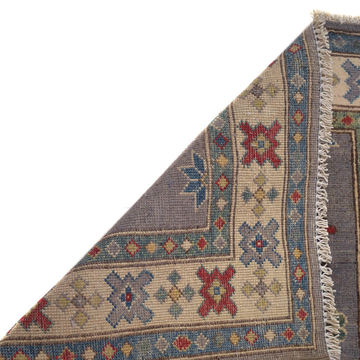 Hand knotted Kazak Runner Carpet 2' 8" x 9' 10" - No. AL48798