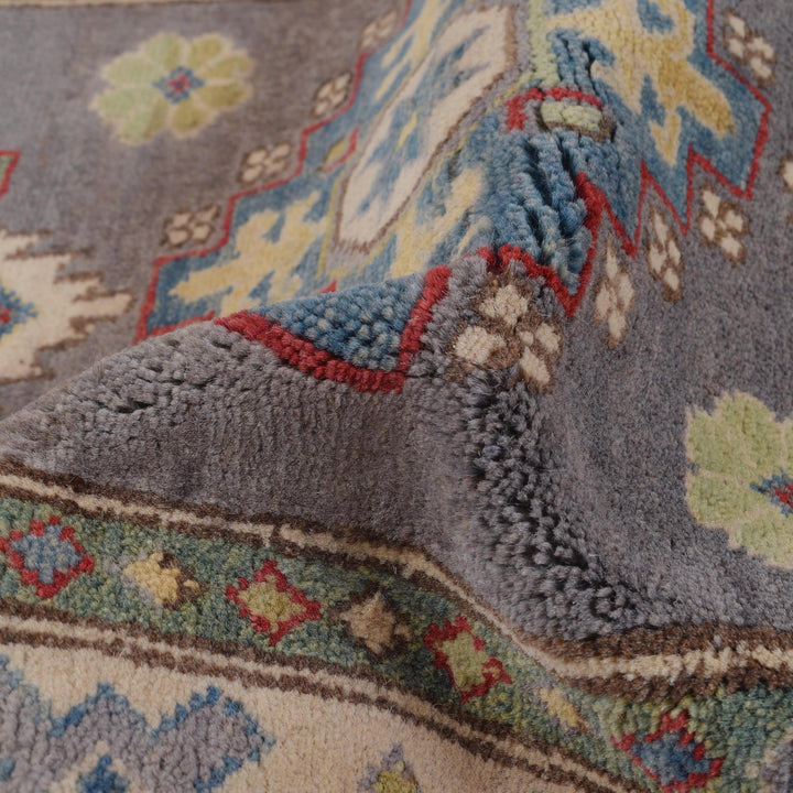Hand knotted Kazak Runner Carpet 2' 8" x 9' 10" - No. AL48798