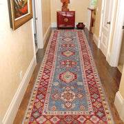 Hand knotted Kazak Runner Carpet 2' 9" x 9' 8" - No. AL30982