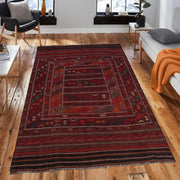 Afghan Laghari Kilim 4' 8" x 7' 1" - No. AL69387