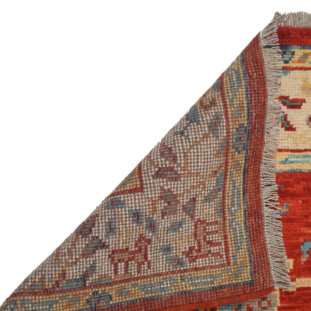 Handmade Picture Area Rug 4' 1" x 6' 0" - No. AL75398