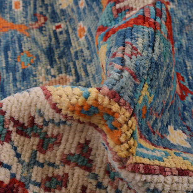 Handmade Picture Area Rug 4' 0" x 6' 1" - No. AL77210