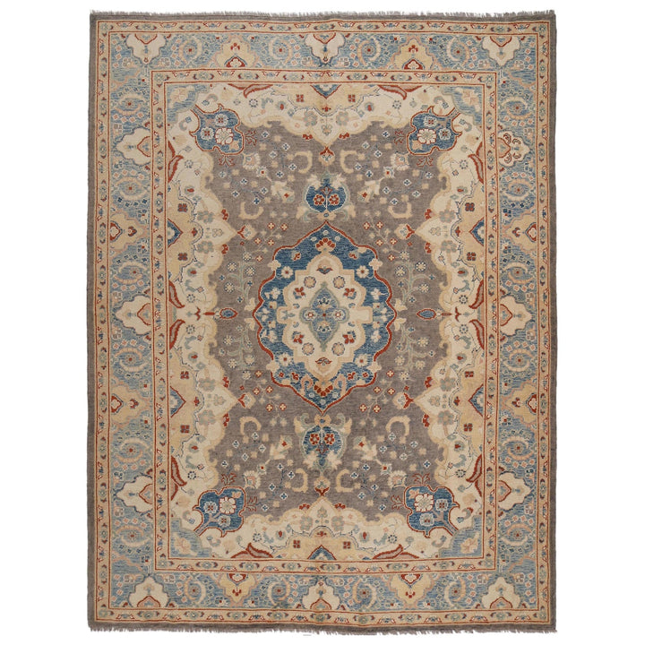 Turkish Design Oushak Rug 8' 6" x 10' 9" - No. AL57725