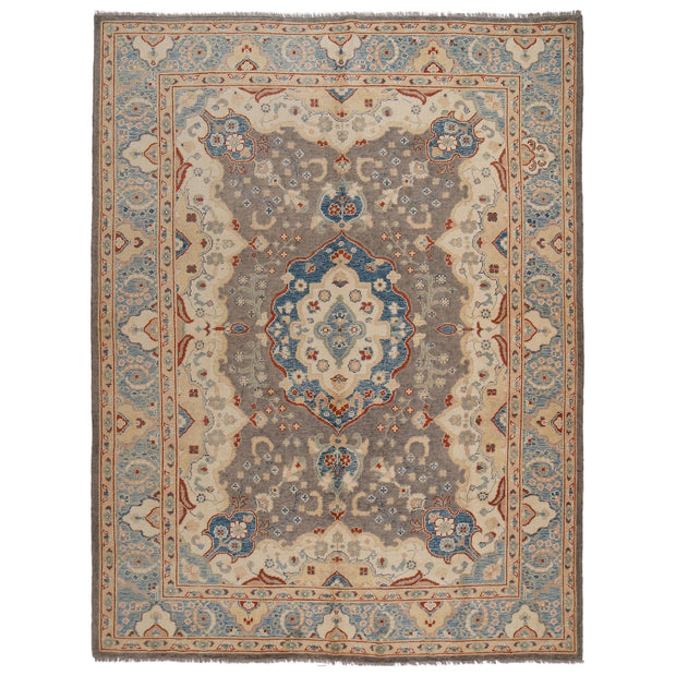 Turkish Design Oushak Rug 8' 6" x 10' 9" - No. AL57725