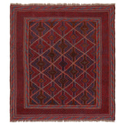 Handmade Afghan Carpet 3' 7" x 3' 10" - No. AL87678