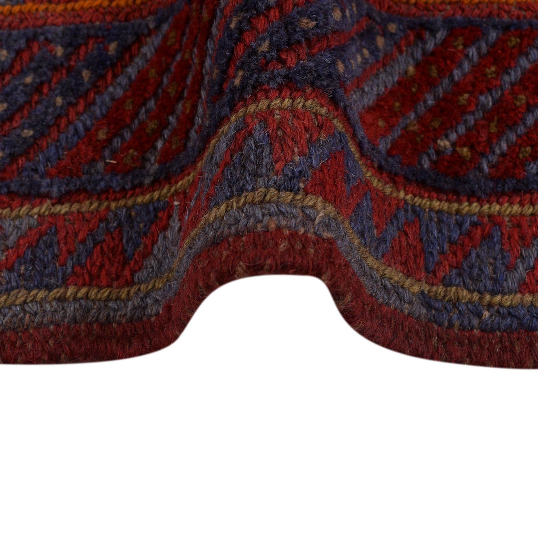 Handmade Afghan Carpet 3' 7" x 4' 0" - No. AL77542