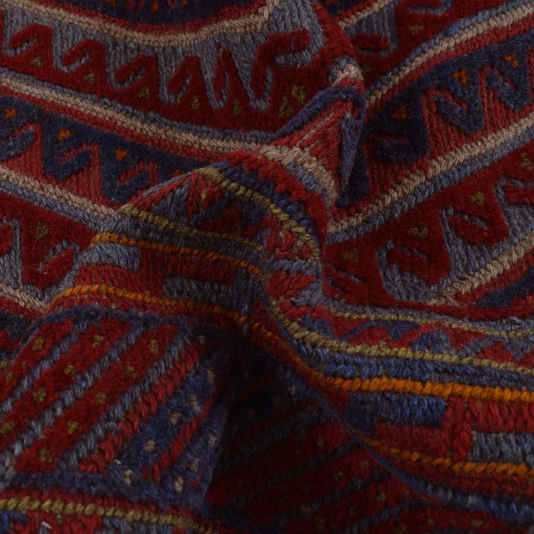 Handmade Afghan Carpet 3' 7" x 4' 0" - No. AL77542