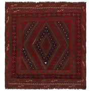 Handmade Afghan Carpet 3' 9" x 4' 0" - No. AL51926