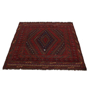 Handmade Afghan Carpet 3' 9" x 4' 0" - No. AL51926
