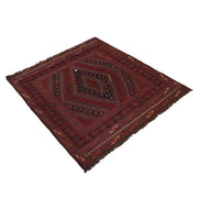 Handmade Afghan Carpet 3' 9" x 4' 0" - No. AL51926