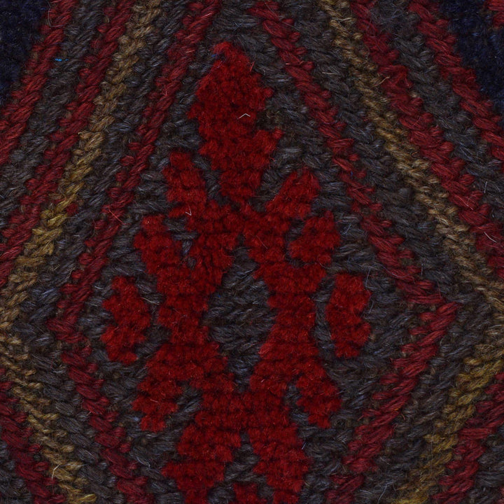 Handmade Afghan Carpet 3' 9" x 4' 0" - No. AL51926