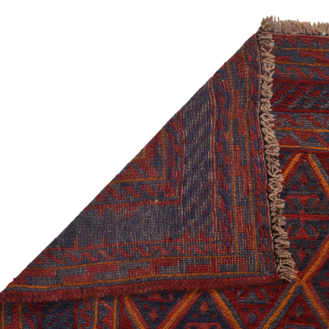 Handmade Wool Mushwani Rug 4' 9" x 5' 10" - No. AL81373