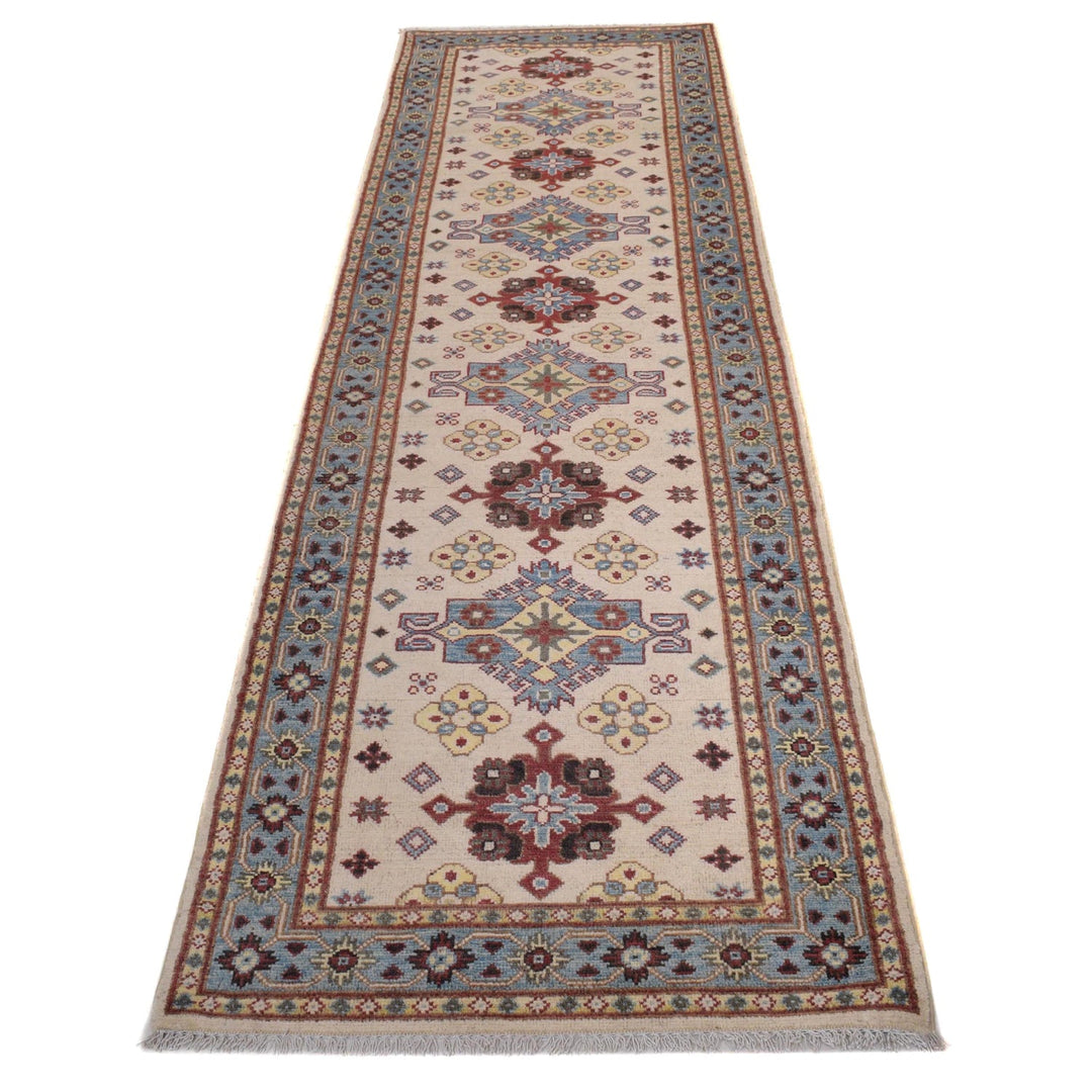 Oriental Kazak Runner Rug 2' 8" x 9' 7" - No. AL32131